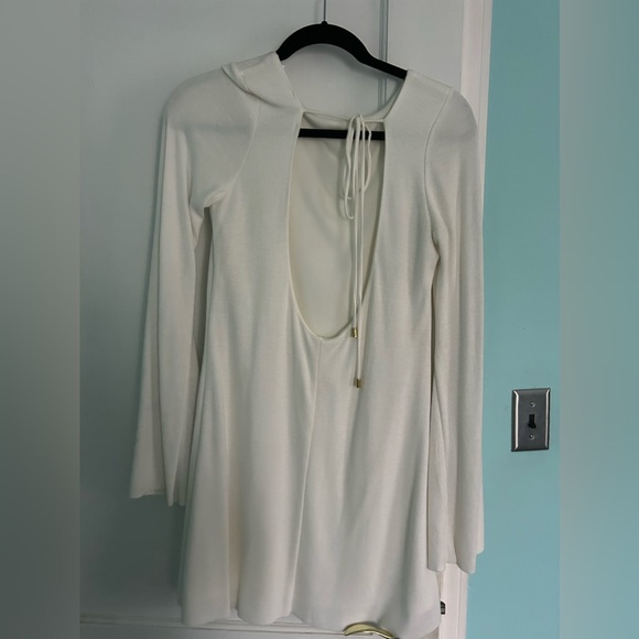 ZARA long sleeve white dress - Picture 2 of 2